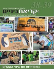 קריאת ביניים, כריכת הגיליון 38-39